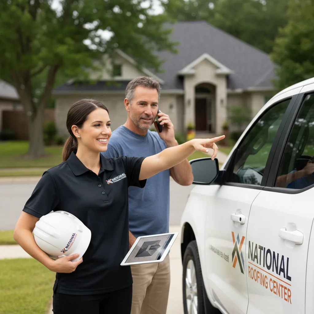 National Roofing Center customer support in Carterville